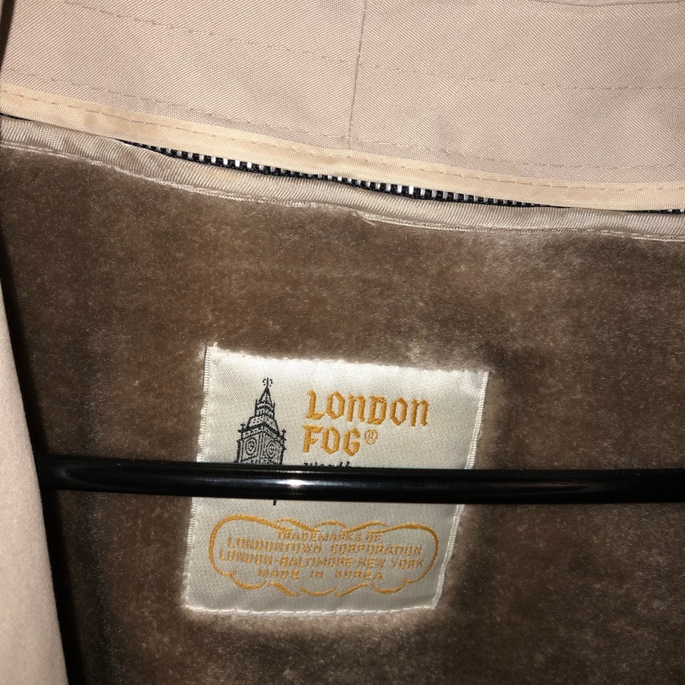 3/$25 London Fog Trench coat - Picture 2 of 6